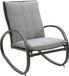 Hespèride fauteuil à bascule Nevada 88x645x87 cm gris