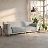 Italian Bed Linen Comfortabele bankdeken, donkergrijs, 4 plaatsen