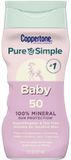Coppertone Pure and Simple Baby Sunscreen SPF 50