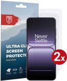 Rosso Screen Protector Geschikt voor Xiaomi Poco F7 | Ultra Clear Duo Pack | TPU Folie | Case Friendly Beschermfolie | 2 Stuks
