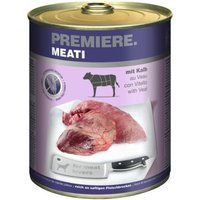 PREMIERE Meati natvoer hond, adult, kalf 6x800 g
