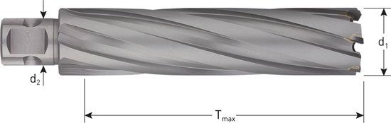Rotec HM kernboor, 'Hard-Line', UNI 19, ø20x110