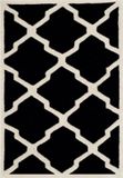 Safavieh Vloerkleed Carbone handgemaakt wol Zwart 91x152 cm
