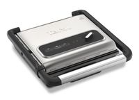 Tefal Inicio Grill Adjust GC242D Contactgrill - Zwart/RVS - 2000W