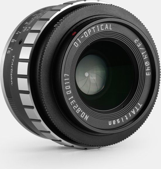 TTArtisan 23mm F1.4 APS-C Lens for Micro Four Thirds (MFT) - Black/Silver