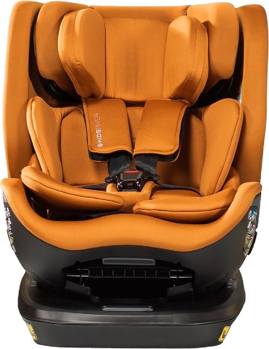 Kids RIVER Premium Comfort i-Size Baby Autostoeltje Rust bruin