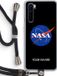Case Company® OnePlus Nord Hoesje met Koord - NASA - Telefoonhoesje met Zwart Koord