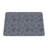Bonamaison Muismat, rechthoekig, digitaal bedrukt, antislip onderkant, voor kantoor en thuis, afmetingen: 22 x 18 cm