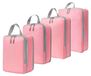 Set de 4 organisateurs de voyage portables pour valise