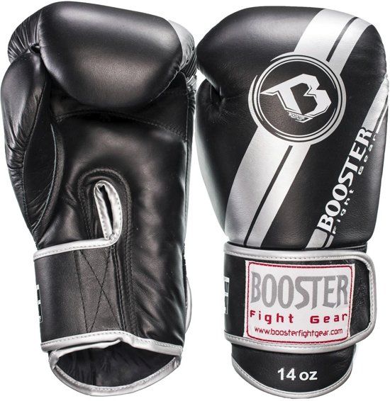 Booster Fight Gear BGL 1 V3 Silver Foil Bokshandschoenen - 14 OZ