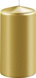 Enlightening Candles Cilinderkaars/stompkaars - goud - D6 x H10 cm - 36 branduren