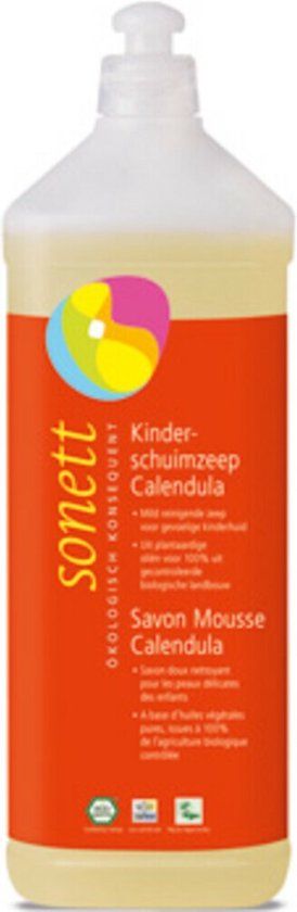Sonett Schuimzeep Kids bio 1000 ml