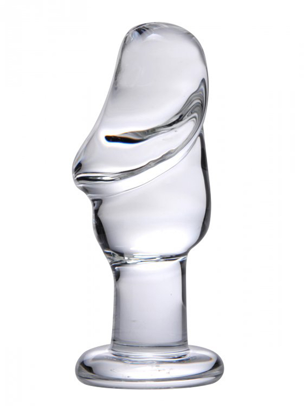 Prisms Erotic Glass Asvini Glazen Buttplug - Transparant