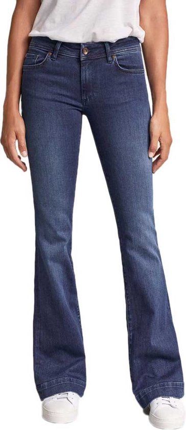 Salsa Jeans Wonder Push Up Flare - Dark Jeans Blauw - Vrouw - Maat 40/34
