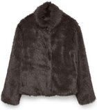 Vero Moda Monroe Short Jas Dames - Maat S - Donkerbruin - Maat S