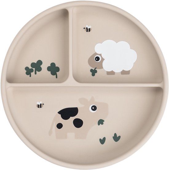 Done By Deer Tiny Farm Stick&Stay Vakjes Bord - Sand