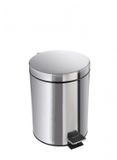Merkloos / Sans marque Stuntwinkel Pedaalemmer - RVS - 3 Liter - Chroom