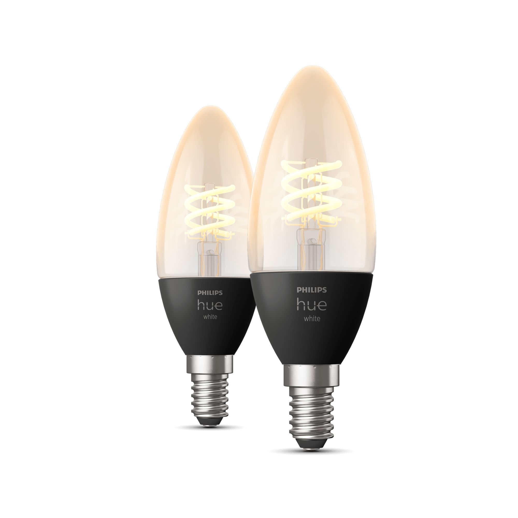 Philips by Signify Hue White  Kaarslamp - E14 slimme lamp - (2-pack)