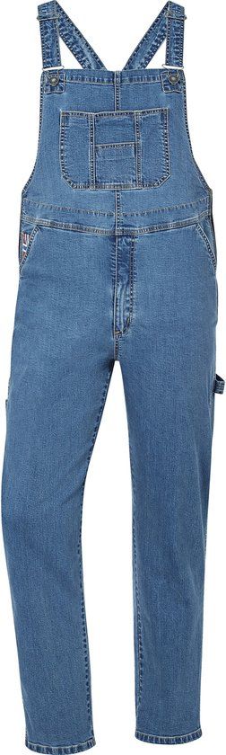 Jan Vanderstorm heren tuinbroek KEARON loose fit blauw