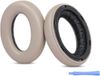 Selected by GSMpunt.nl SBG Oorkussens Geschikt voor Sennheiser Momentum 4.0 - Vervangende Koptelefoon Hoofdkussens - Hoofdtelefoon Vervanging - Beige