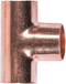 Cornat T-stuk voor koperen leidingen 15 mm (1 stuk) - T513015
