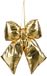 Mica Decorations décoration de sapin - nœud papillon 29cm en polyester, couleur or 1 pièce