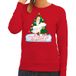 Marilyn Monroe Pull de Noël moche / pull rouge - Dont Fart at Christmas 2XL