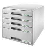 Leitz Plus 52110085 ordner, 5 laden, grijs