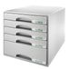 Leitz Plus 52110085 ordner, 5 laden, grijs