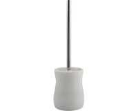 MSV Toiletborstel met Houder – Klassiek Design – Kunststof – Wit – 40 cm