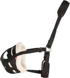 Imperial Riding Grazing Muzzle IRHFur - Graasmasker met Bond - Zwart - Maat Full