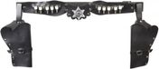Toppers Holster cowboy noir double
