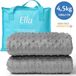 Ella Verzwaringsdeken 4,5 kg - Fleece Gris - 100 x 170 cm