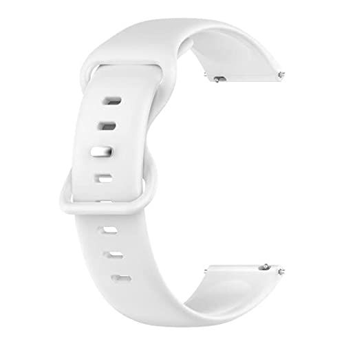 Qubix Sport Band for Samsung Galaxy Watch 5 Pro 45mm - White