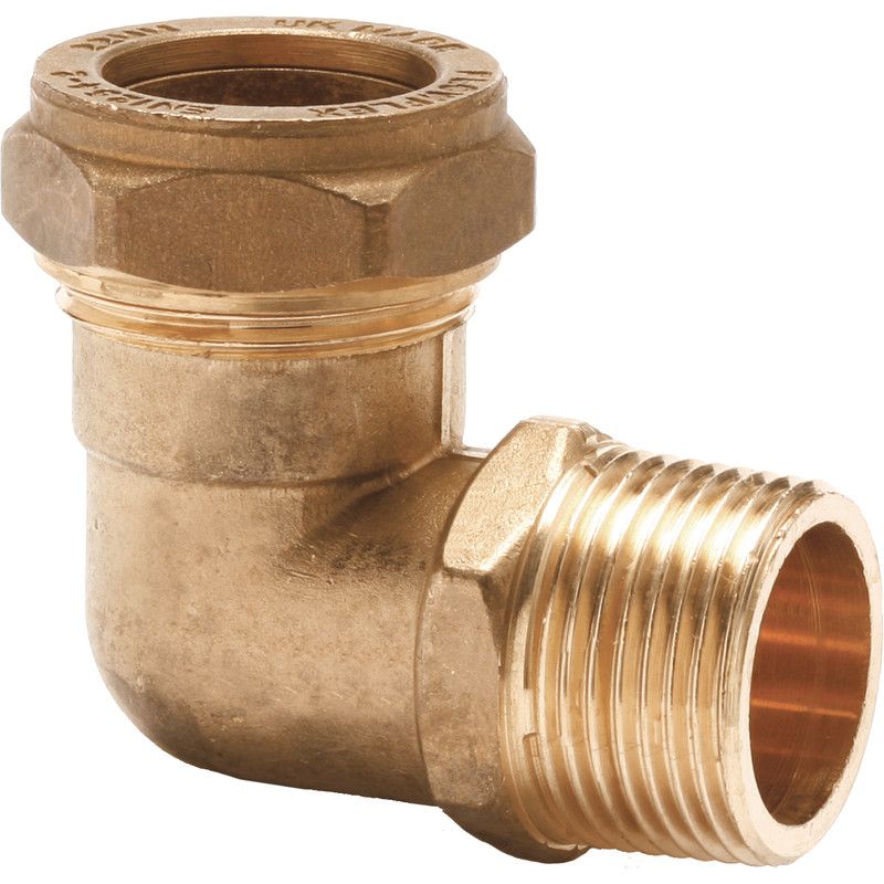 Knel puntstuk haaks 90 graden 3/8" x 12mm