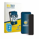BROTECT - privacy screenprotector voor Vivo Y600 Pro - Folie Beschermfolie Blauwlichtfilter 2 Stuks