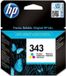 HP 343 inktpatroon, driekleurig (cyaan, magenta, geel), origineel, geschikt voor OfficeJet 7210/7310/7410, Photosmart C3180/C3190, PSC 1510/1610/2355