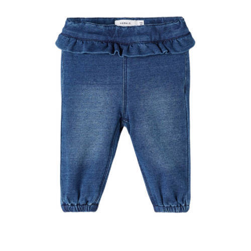 NAME IT NAME IT BABY baby broek NBFBELLA dark blue denim