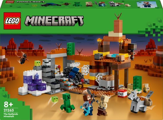 LEGO Minecraft® De woestenijmijnschacht 21263