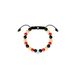 Thomas Sabo Charm Club armband meerkleurig, 925 sterling zilver, zwart, nylon, 24cm, X0260-962-7-L24v