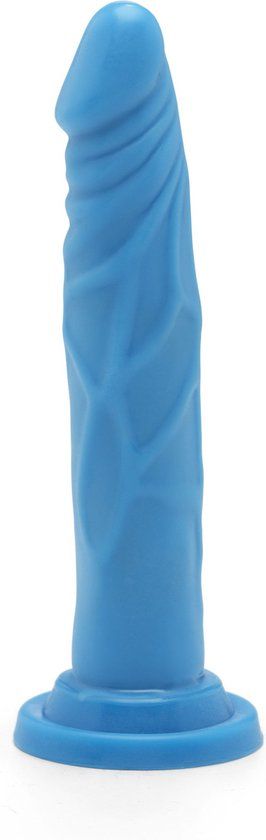 Happy Dicks Dong 7.5 inch - Blauw - Natuurlijke dildo