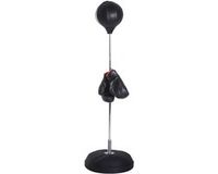 HOMCOM Sac de boxe - Acier - 43x43x144cm - Noir