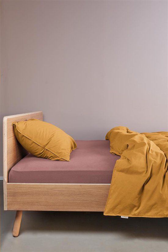 Beddinghouse Jersey Hoeslaken Roze 90x220 cm