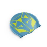Otso Bonnet de bain Bleu clair / Jaune fluo
