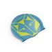 Otso Bonnet de bain Bleu clair / Jaune fluo