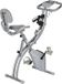 HOMCOM Vélo d'appartement magnétique Acier 105x48x118cm Noir, Argenté