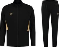 Cruyff Turn Tech Trainingspak Heren Zwart - Goud