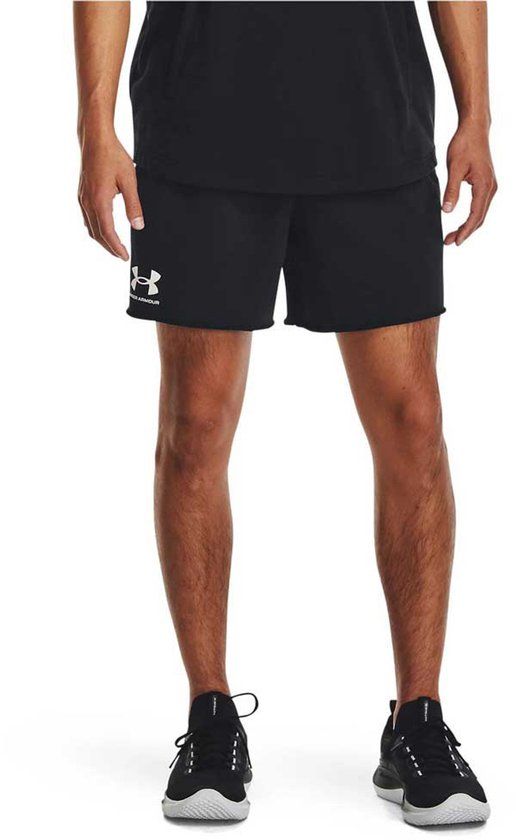 Under Armour Sportshorts UA Rival Terry 6In Short Heren Zwart XL