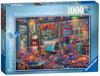 Ravensburger 14843 The Weaver's Workshop Puzzel, 1000 stukjes, 69,9 x 49,7 x 0,2 cm