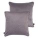 Chic Home velours kussensloop REGULAR CHIC 45x45 grijs